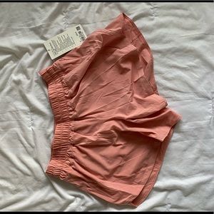 NWT - Track That 5in short - Pink Puff - Size 10